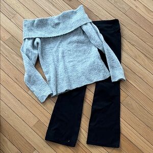 Art Class Gray and Black Kids Matching Set